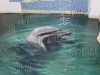 Наливной 3д пол дельфин