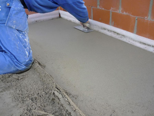 Цементно-песчаная стяжка